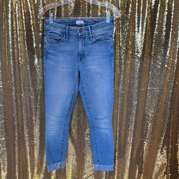 MOTHER Mid Rise Rider Jeans - Picture 2 of 7